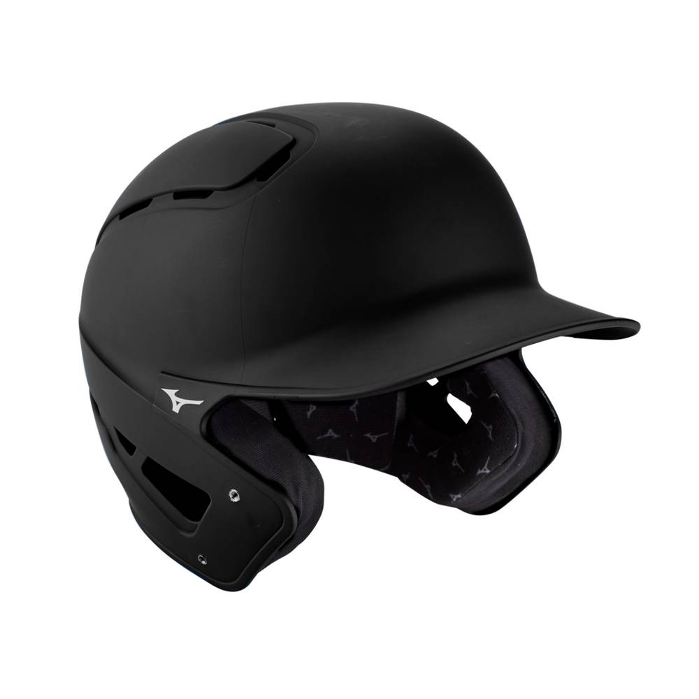 Panske Prilba Mizuno B6 Fitted Baseball Batting Čierne Vypredaj GPMA78426